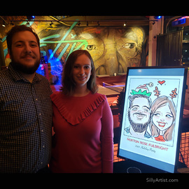 hire digital artist for holiday party in austin