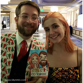 fun ipad live digital caricatures in texas austin