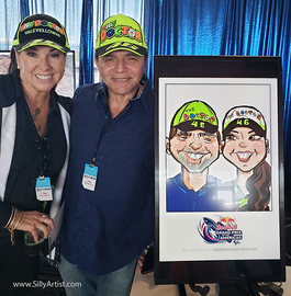 funny digital custom caricatures from photos