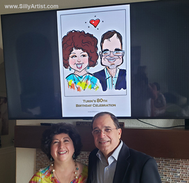 Austin digital drawing sketches caricatures 