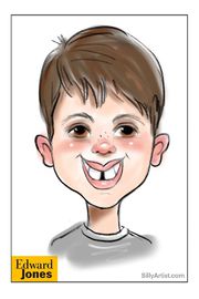 cute kid digital drawing sketch austin