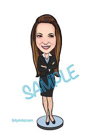 austin caricature artist custom portrait cartoon corporate