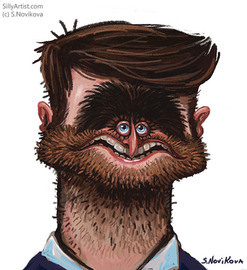 radcliffe caricatures svetalna novikova harry potter