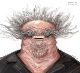 jack nickolson caricature svetlana novikova