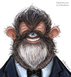 mel gibson caricature svetlana novikova