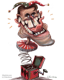 willem dafoe caricature svetlana novikova