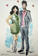 book a fashion drawing artist for an event