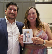 hire a fashion illustration artist sketch in austin