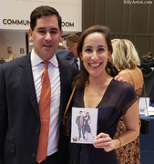 fashion sketch artist illustration in austin for parties