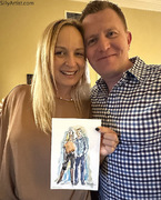 hire a live fashion sketch illustrator in austin texas