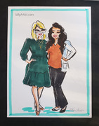 fashion sketch artist for events in austin